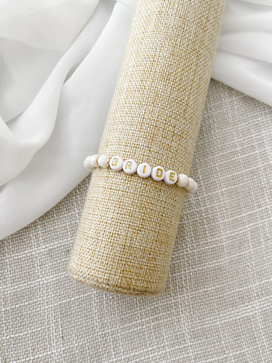 Bride Bracelet, Pearl/Gold